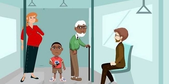 Скажите, кому вы уступите место, и мы расскажем кое-что интересное о вас