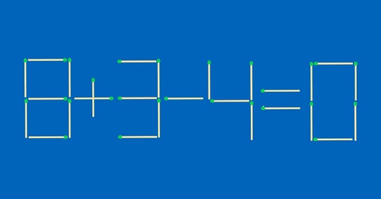 Тест: Хватит ли у вас логики, чтобы решить 5 задачек со спичками?