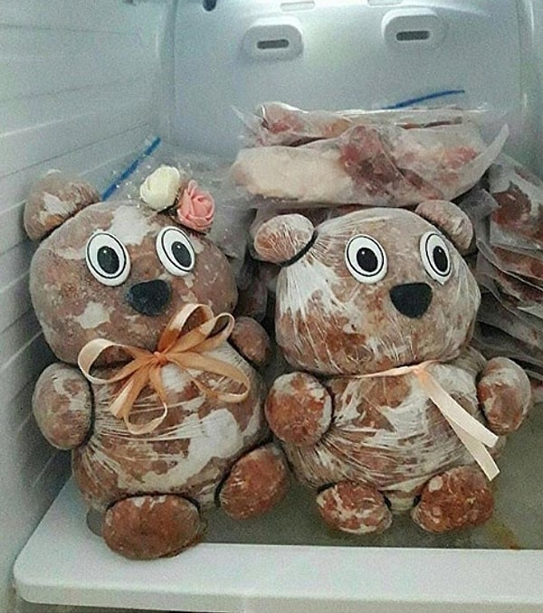 8. Вот так откроешь среди ночи холодильник, чтобы перекусить, а там....