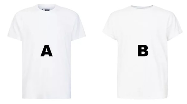 1. Итак, какая из футболок дороже?