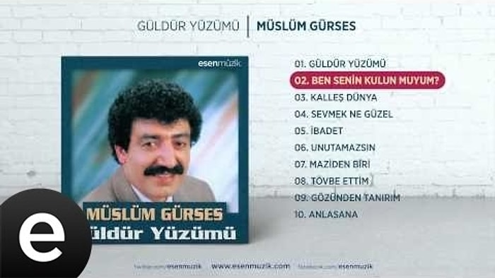 Müslüm Gürses - Ben Senin Kulun muyum Şarkı Sözleri