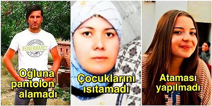 Çaresizliğin Gözü Kör Olsun! Geçim Sıkıntısı ve İşsizlik Nedeniyle Canına Kıyan Yitip Giden Canlar