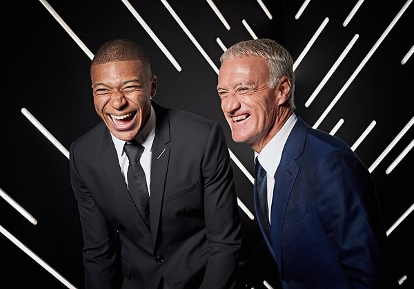 Мбаппе с Дидье.