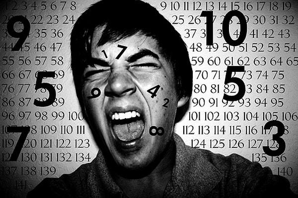 15. Aritmofobi, sayılardan korkmak. Matematik ile alakalı kötü tecrübeler bu fobinin başlıca sebeplerinden.