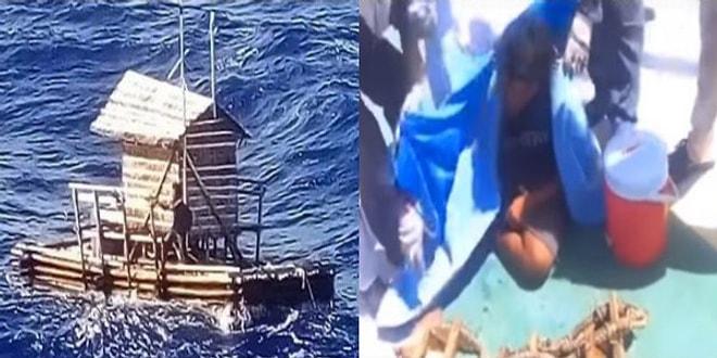 Okyanusta Ölüm Kalım Savaşı: Balıkçı Kulübesiyle Akıntıya Kapılan Genç 49 Gün Sonra Kurtarıldı