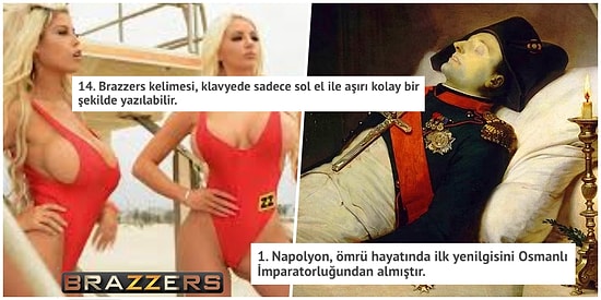 Öğrenir Öğrenmez Muazzam Bir Aydınlanma Yaşamanıza Sebep Olacak Kadar İlginç 17 Bilgi