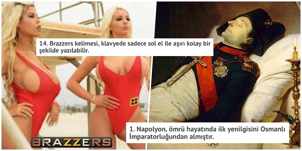 Öğrenir Öğrenmez Muazzam Bir Aydınlanma Yaşamanıza Sebep Olacak Kadar İlginç 17 Bilgi