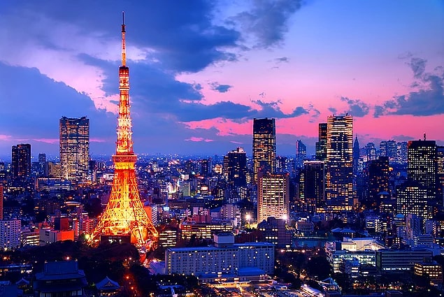 12. yüzyılda Edo adı ile kurulan Tokyo, "Doğu başkenti" anlamına geliyor.