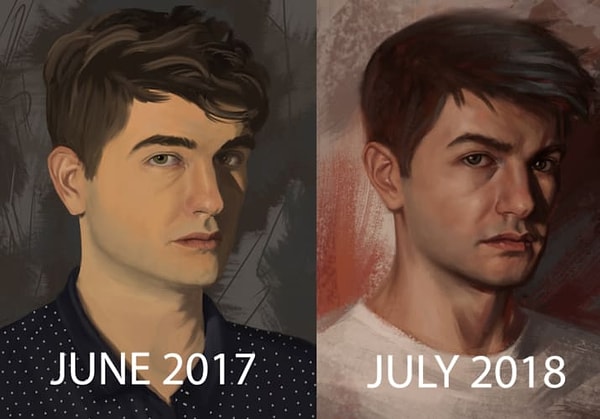 7. За год можно научиться шикарно работать с тенью