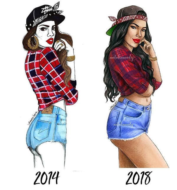 3. Была проделана блестящая работа над своими рисунками