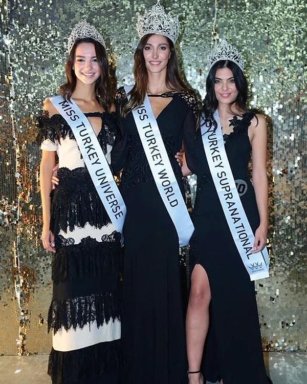 Bildiğiniz üzere Miss Turkey 2018'in kazananı Şevval Şahin olmuştu.
