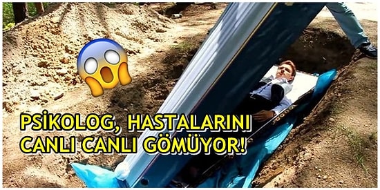 Hastalarını Tabuta Koyup Diri Diri Gömen Psikoloğun Tedavi Yöntemi Sizleri Şaşkına Çevirecek!