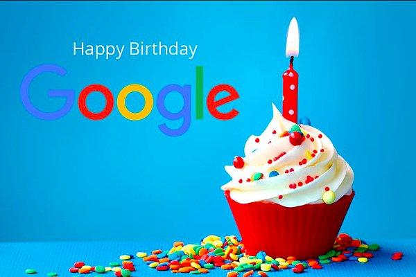 İyi ki doğdun Google!