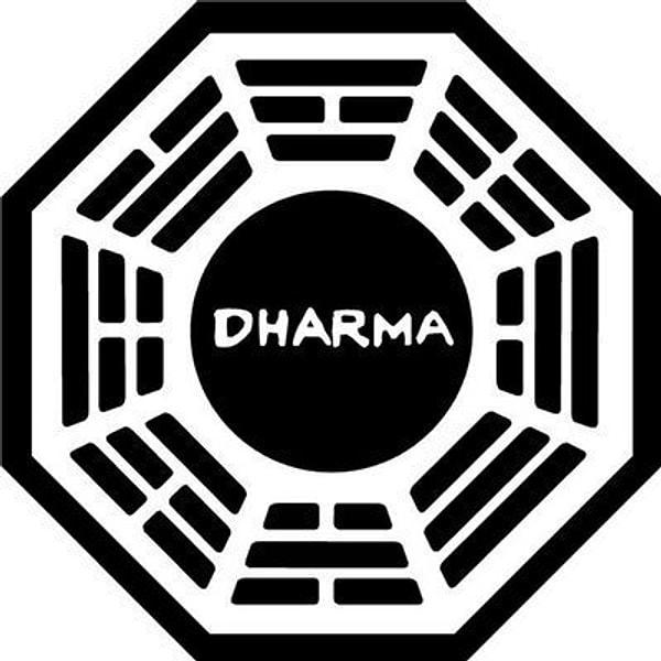 15. The Dharma Initiative. Yani Dharma Girişimi. Adayı ve Desmond gibi insanları emelleri için kullanan büyük bir bilim araştırma projesi.