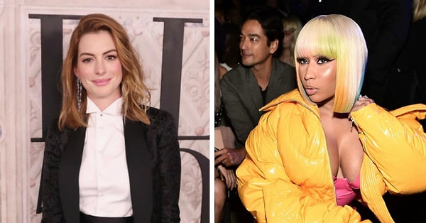 8. Энн Хэтэуэй и Ники Минаж - 35 лет