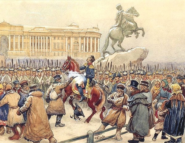 3. В каком году произошло восстание декабристов?