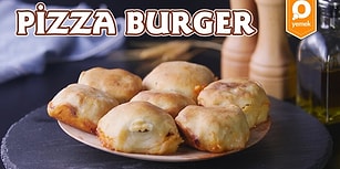 Ayrı Ayrı Sevdiğiniz Enfes Lezzetleri Tek Bir Tarifte Topladık! Benzersiz Pizza Burger Tarifi👇