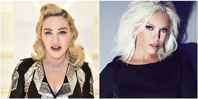 Asla yaşlanmama yeteneği ile Madonna tam bir Ajda Pekkan olurdu...