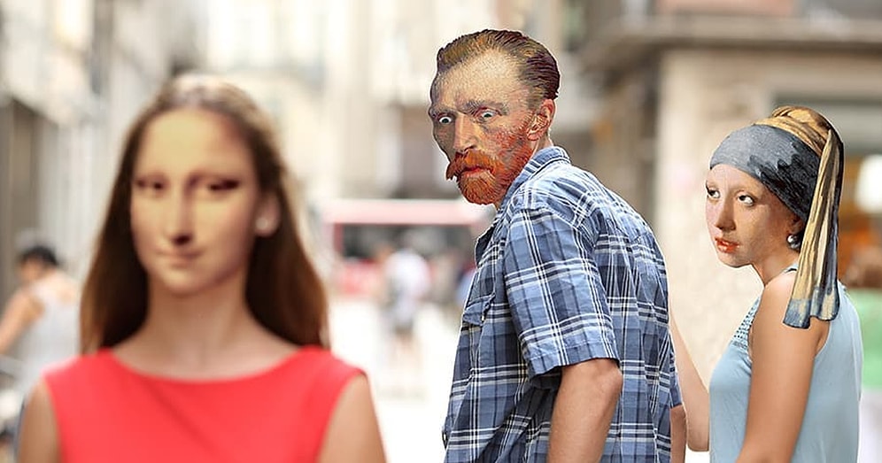 Кипрский художник гармонично и забавно соединяет детали классических полотен и современную действительность