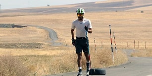 Kayak Şampiyonasına Lastikle Hazırlanan Milli Sporcu: Ömer Ayçiçek