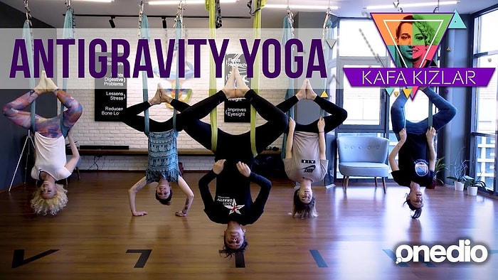 Kafa Kızlar Antigravity Yoga Deniyor! “Gülben Ergen Gibi Olacağım Birazdan!” (1. Bölüm)