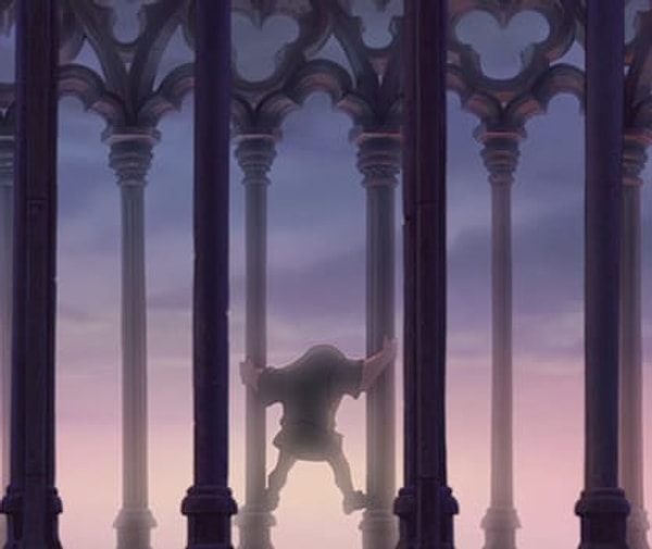 7. Обнаружили ли Микки на кардре из картины "Горбун из Нотр Дама"?