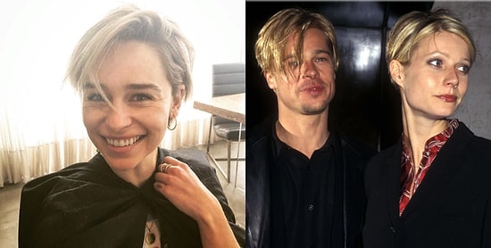 Эмилия Кларк постриглась как Гвинет и Брэд в 90-х, и другие неожиданные трансформации причесок звезд 2018