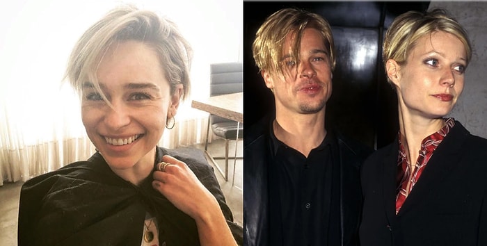 Эмилия Кларк постриглась как Гвинет и Брэд в 90-х, и другие неожиданные трансформации причесок звезд 2018