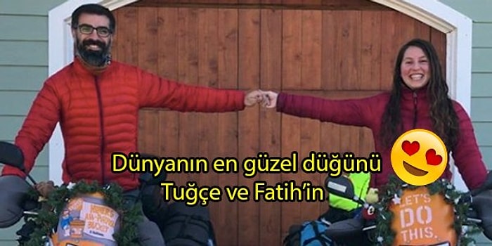 Yapacakları Düğün Masrafı Yerine Motorla 48 Ülke Gezerek Dünyanın En Güzel Düğününü Yapan Çift