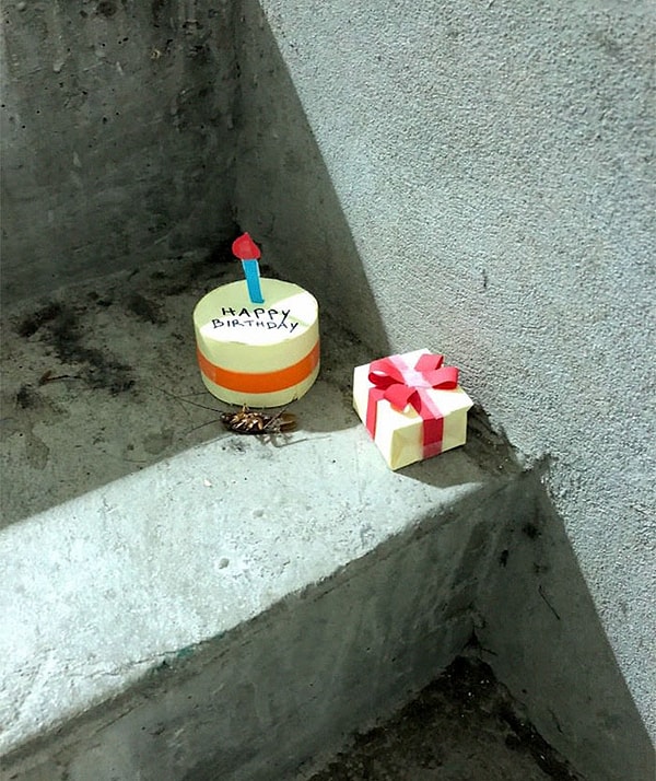 "Я оставил ему подарок..."