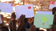 Türkiye'den Çocukların Yazdığı Mektupların Afrikalı Çocuklara Ulaştırıldığı 'Askıda Mektup Var' Projesi