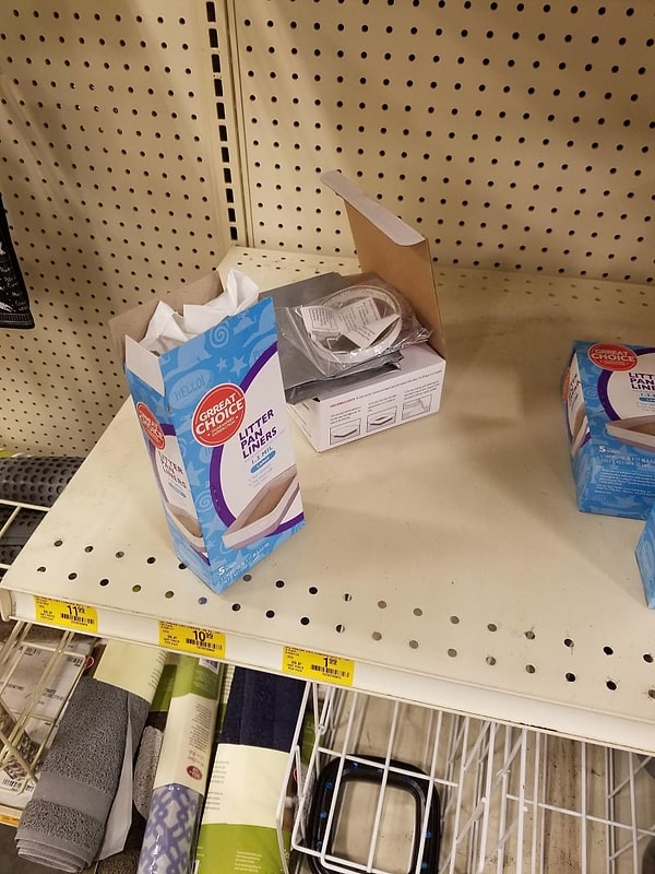 6. А ведь кто-то считает забавным открывать упаковки просто так