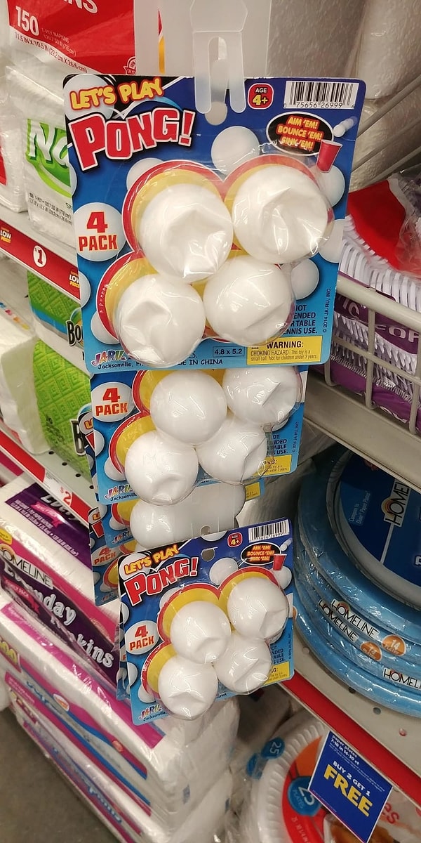 12. Что вы думаете по поводу покупателей, испортивших эти шарики для пин-понга просто потому, что им так захотелось?