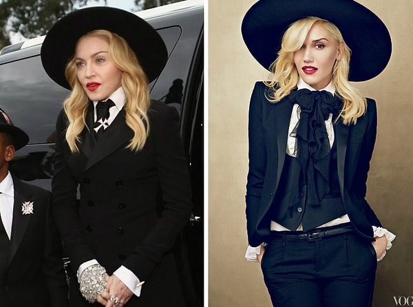 7. Мадонна и Гвен Стефани