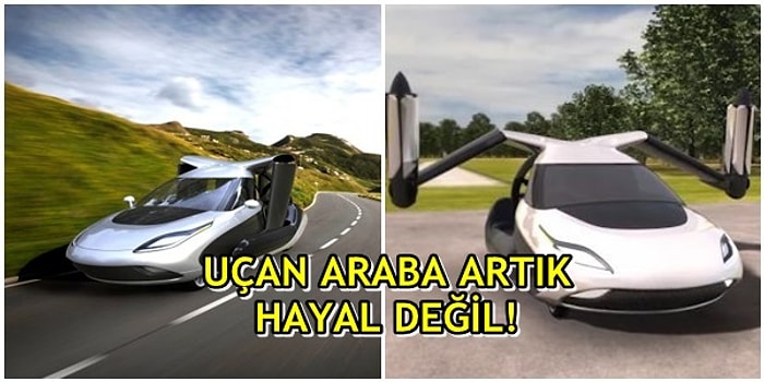 Geleceğe Doğru Atılan Bir Adım Daha: Dünyanın İlk Uçan Arabası Piyasaya Sürülüyor!