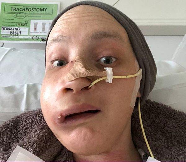30 yaşındaki Jen Taylor, kanser olduğunu 2017'nin Ağustos ayında hastaneye gittiğinde öğrenmiş.