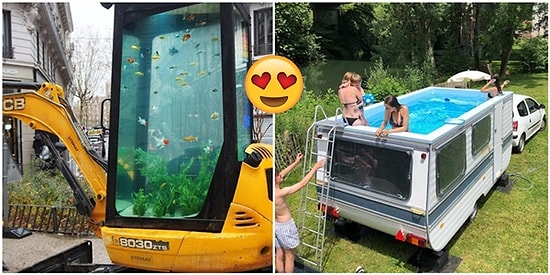 Günlük Objeleri Birbirinden Garip Ama Bir O Kadar da Kullanışlı Nesnelere Çeviren Fransız Sanatçı