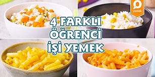 4 Farklı Öğrenci İşi Yemek