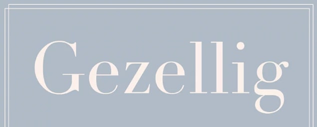 2. Gezellig