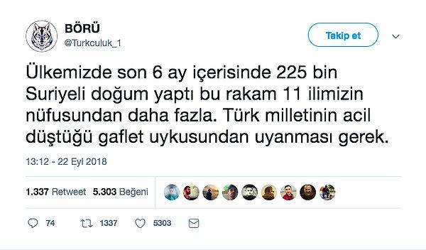 2. "Türkiye’de son 6 ayda 225 bin Suriyelinin doğum yaptığı iddiası."