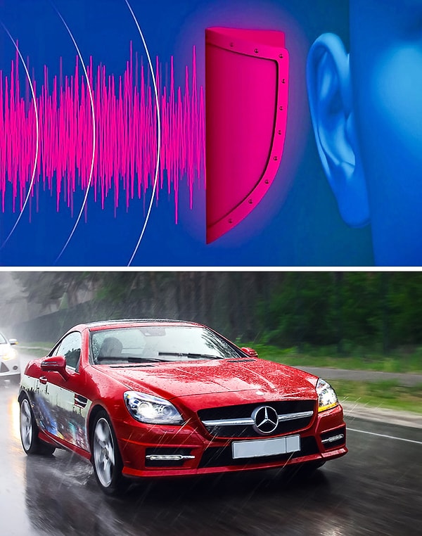 3. Некоторые автомобили Mercedes-Benz перед аварией вырабатывают звук под названием «розовый шум».