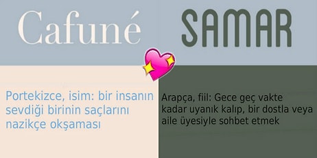 Farklı Dillerde Güzel Hislere ve Durumlara Karşılık Gelen 20 Aşırı Anlamlı Kelime