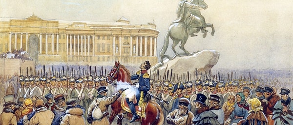 4. В каком году произошло восстание декабристов в Санкт-Петербурге?