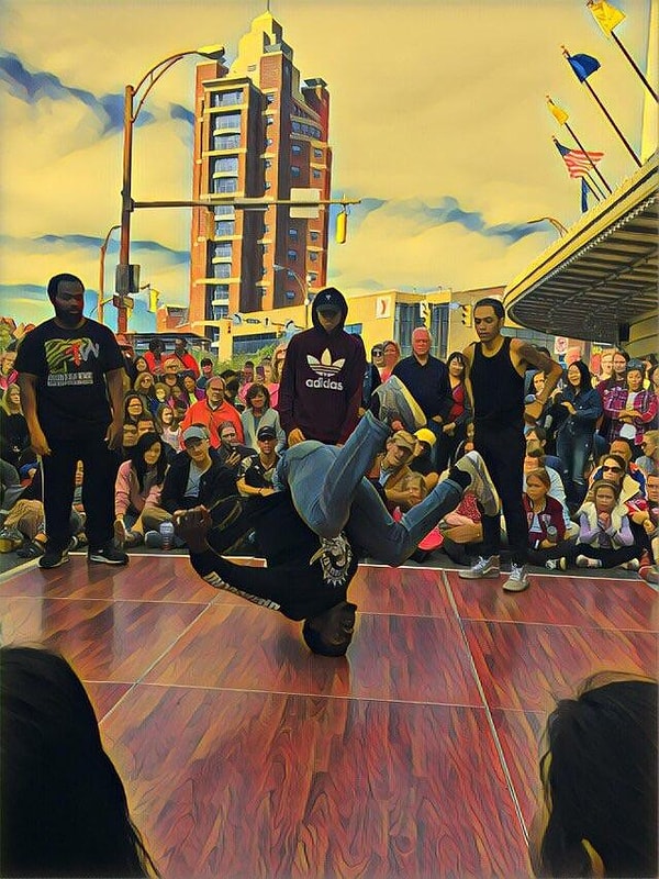 7. «Танец, цвет и гармония»