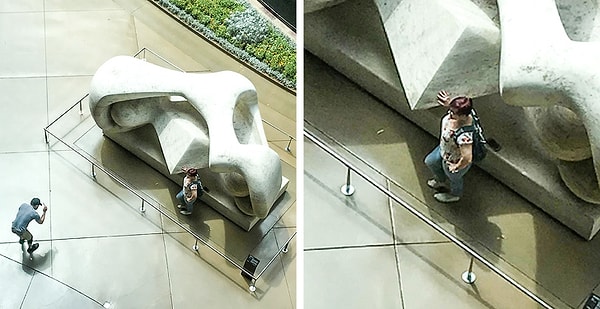 6. Как вы думаете, для чего устанавливают барьеры? Чтобы никто за них не лез! Но для этих двоих никаких преград не существует. Во всех смыслах