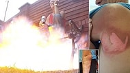 Şaka Yapmak İsterken Babasını Alev Topuna Dönüştüren Hayırsız Evlat