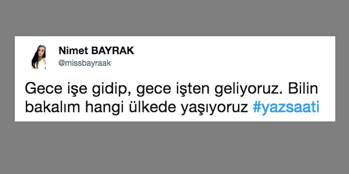 Kalıcı Hale Gelen Yaz Saati Uygulamasına Haklı Tepkiler Gösteren 17 Kişi