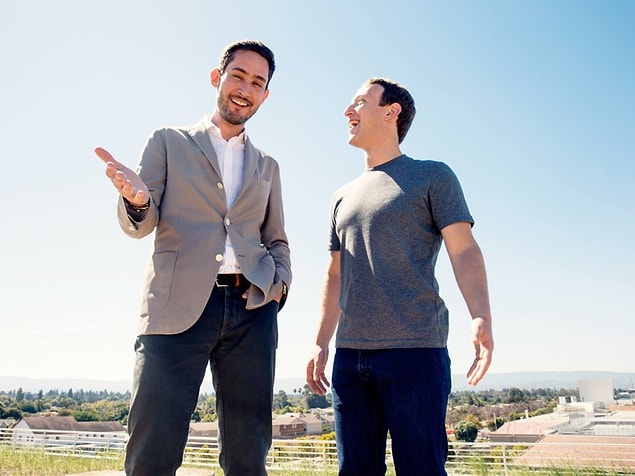 Nisan 2012'de, Zuckerberg'le anlaşan Systrom, uygulamanın %60 hisselerini Facebook'a sattı.