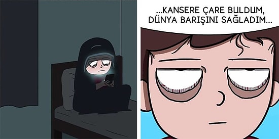 Kara Mizahı Başarılı İllüstrasyonlarıyla Harmanlayan Sanatçının Hepsinde Kendinizden Bir Parça Bulacağınız Çalışmaları