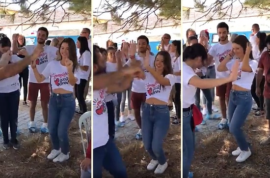 Yozgatlı Yenge Amanda Cerny'den Erik Dalı Performansı